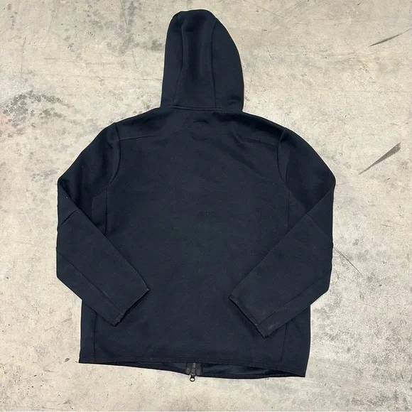 Nike Tech Fleece Black Hoodie Large - Picture 10 of 11